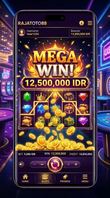 Proses pengunduhan aplikasi di rajatoto88 yang cepat dan efisien.